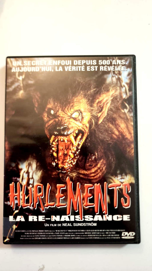 Hurlements La Re-Naissance DVD - Pochette avant
