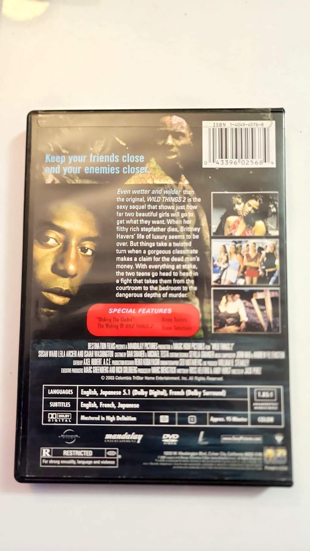 Wild Things 2 - DVD