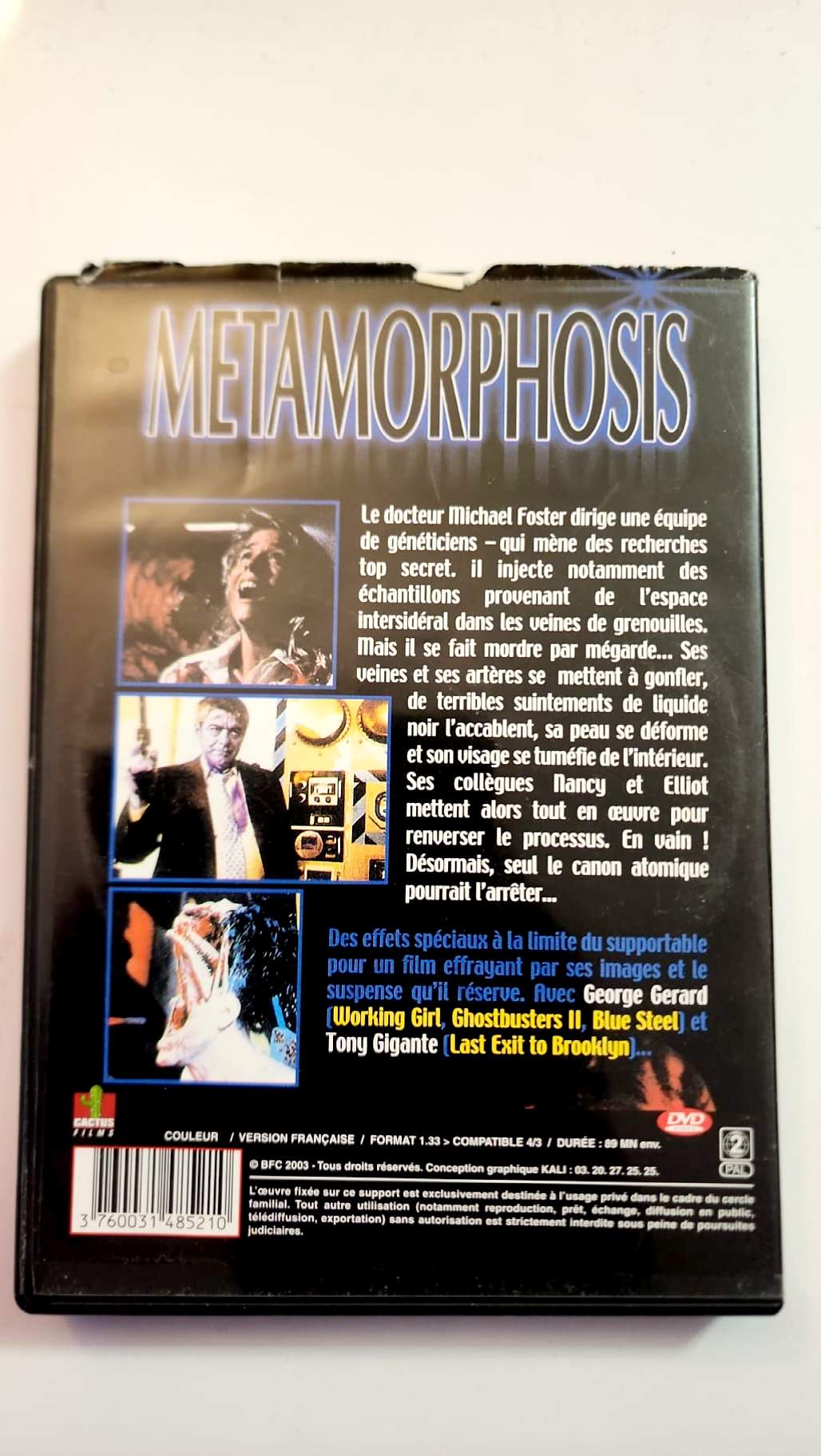 Metamorphosis - The Alien Factor - DVD