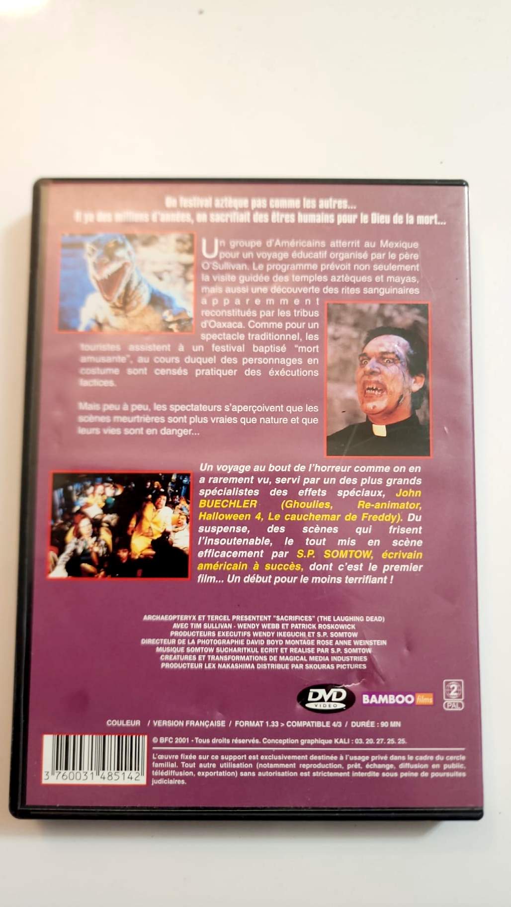 Sacrifices - Des rites d'une violence insoutenables - DVD