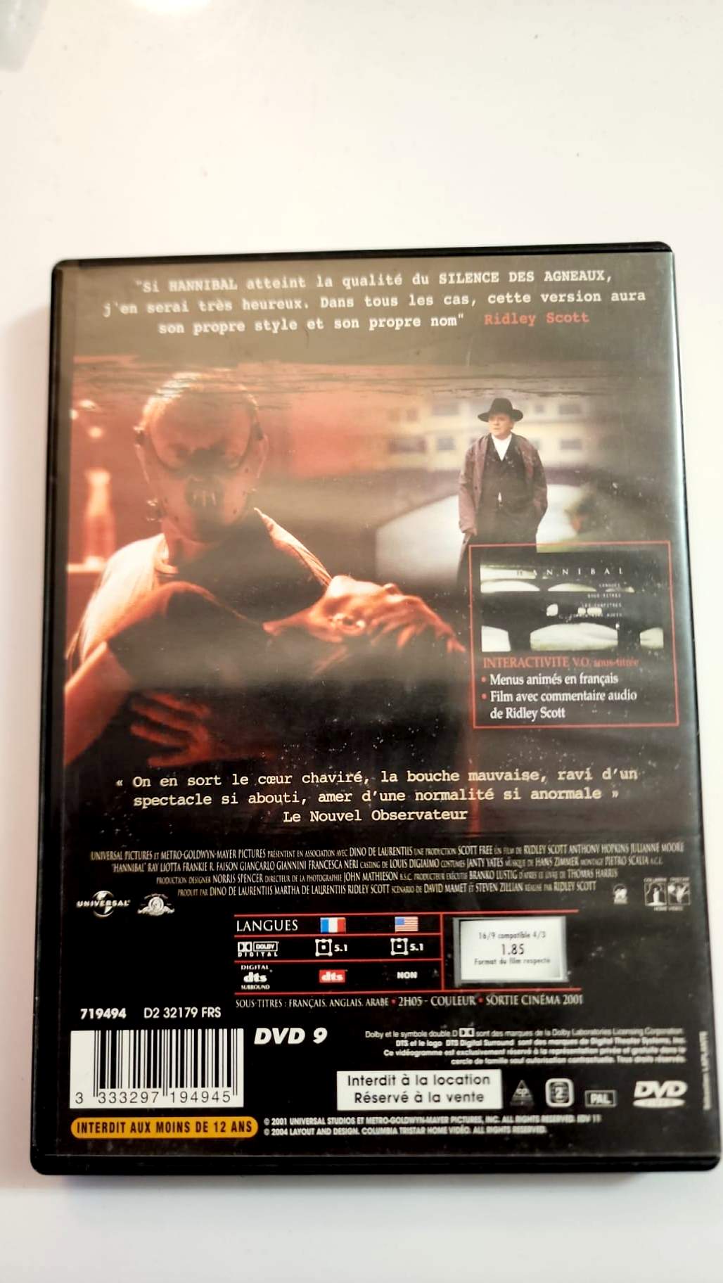 Hannibal - DVD
