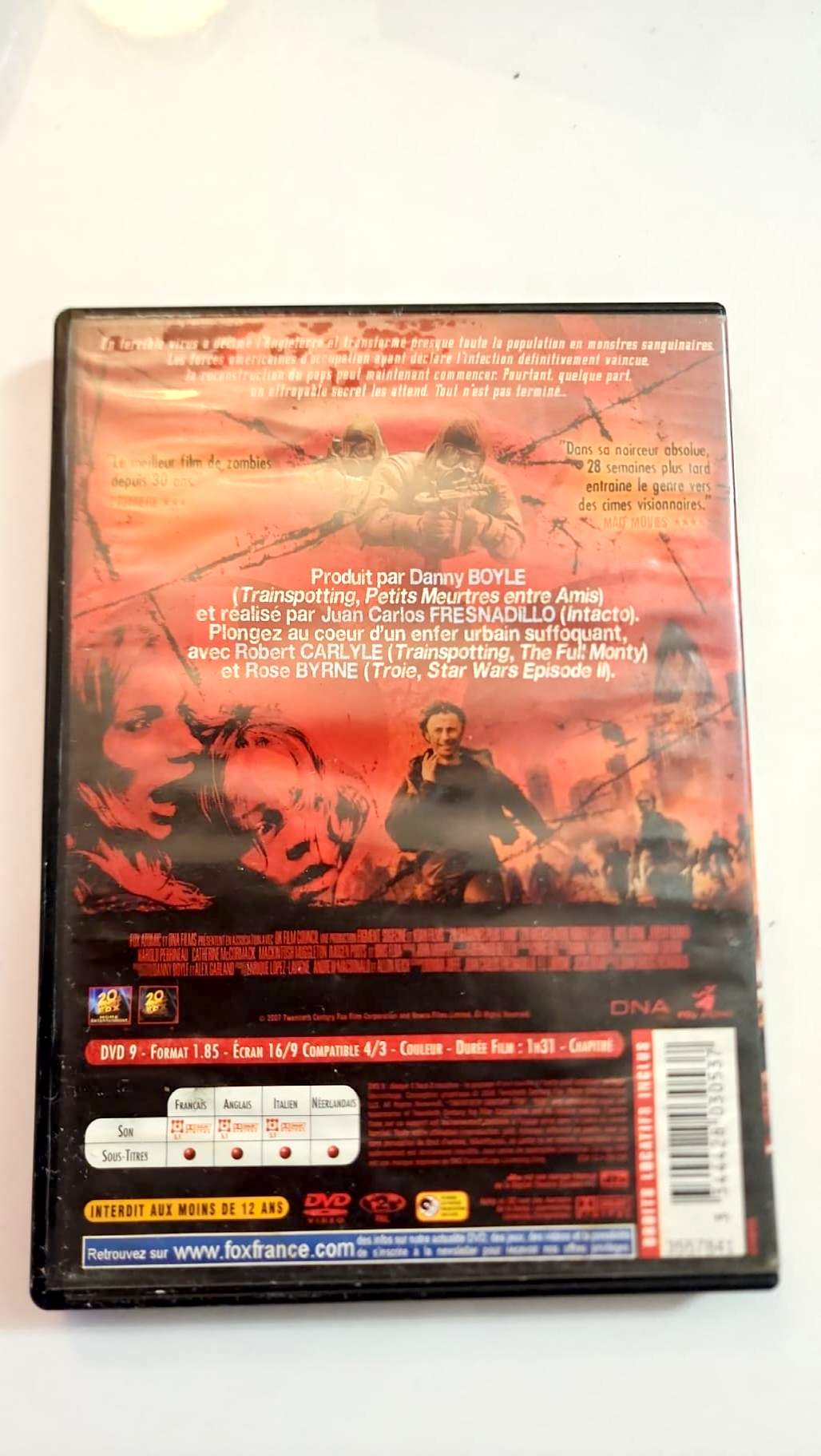 28 Semaines Plus Tard - DVD