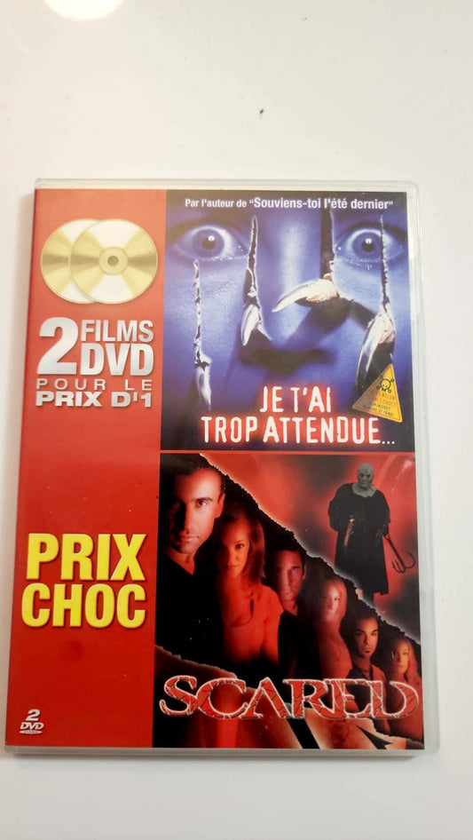 Je t'ai trop attendue + Scared - Coffret 2 Films DVD