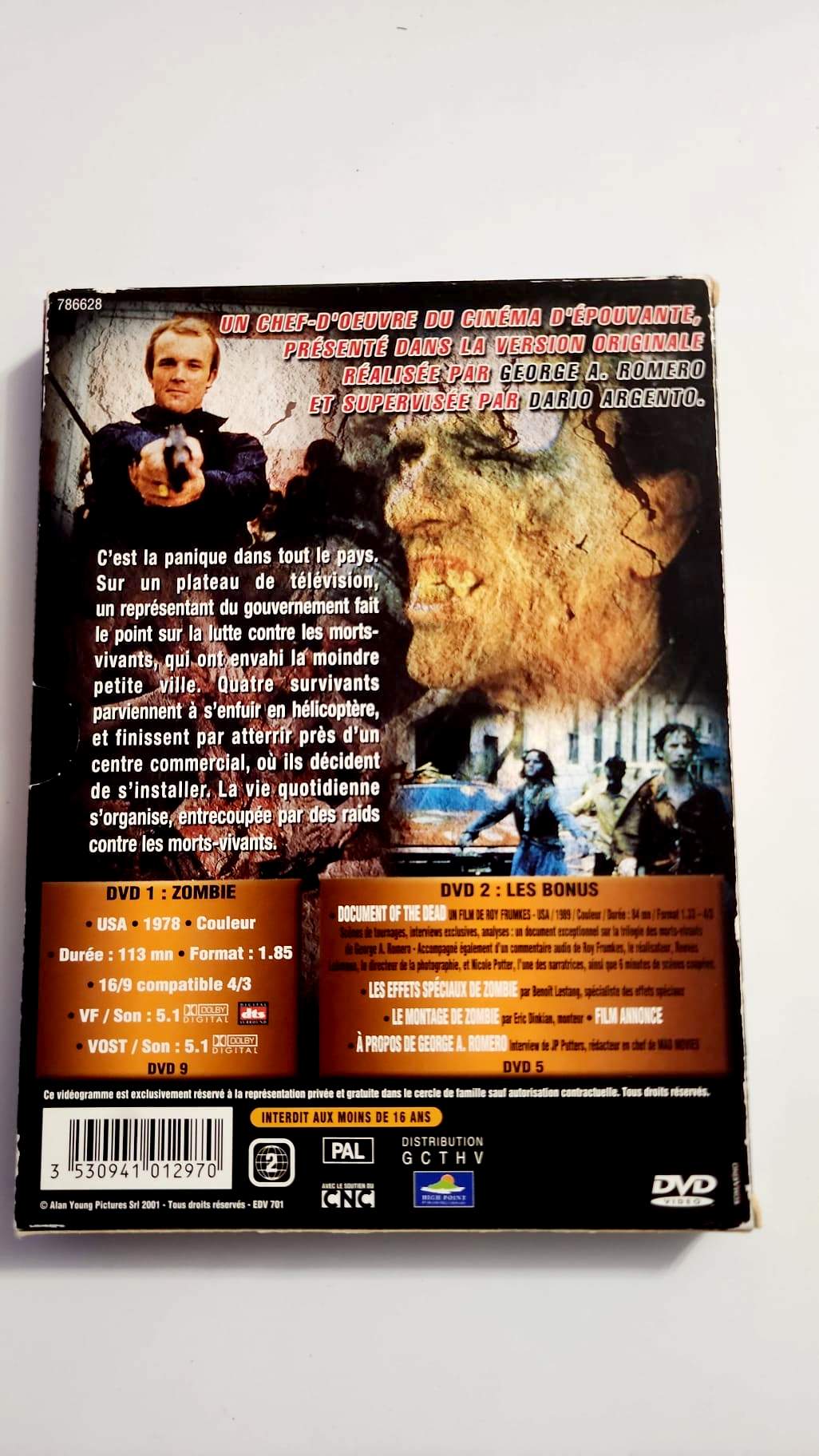 Zombie - Édition Collector 2 DVD - George A. Romero