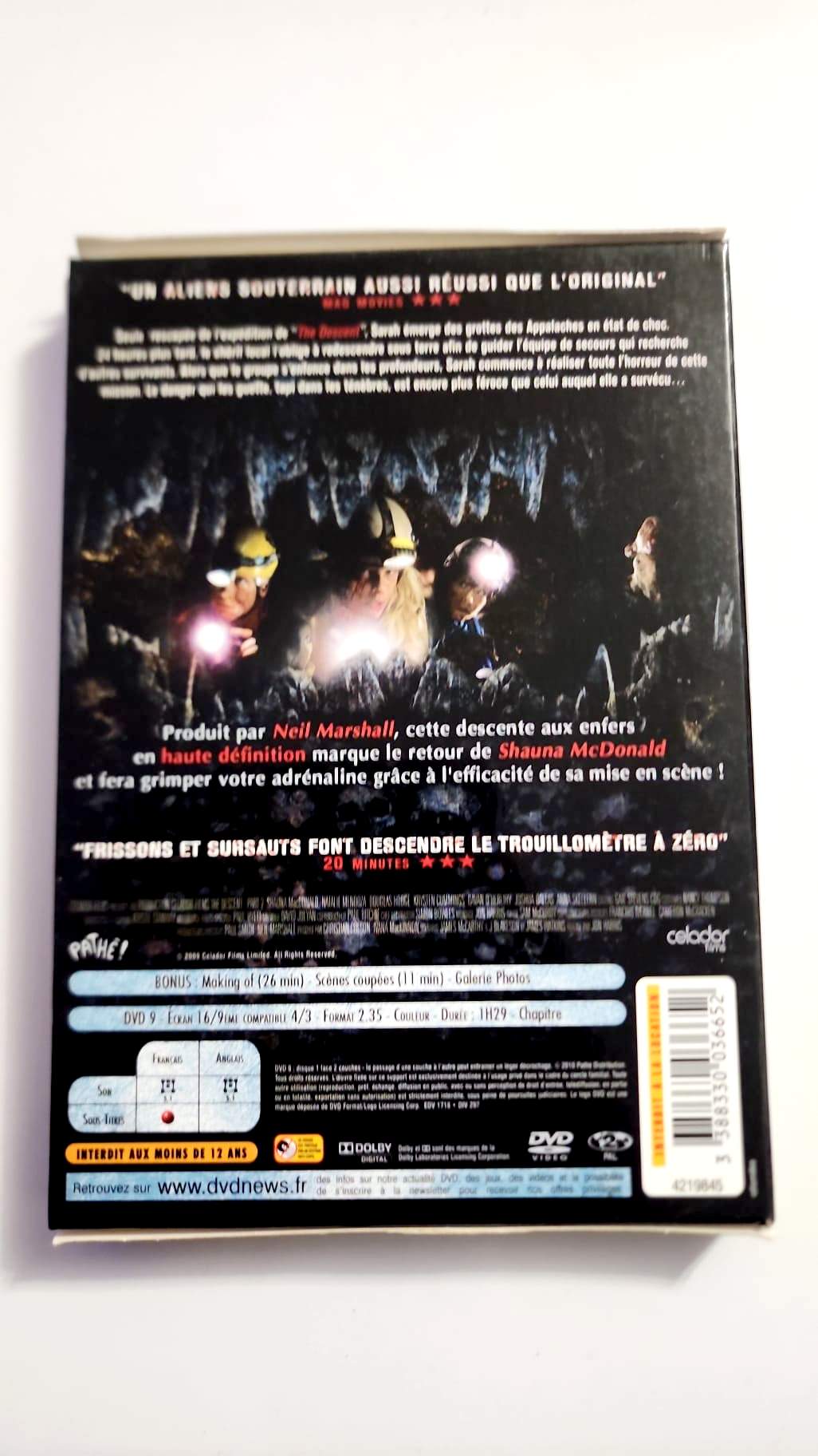 The Descent Part 2 - DVD
