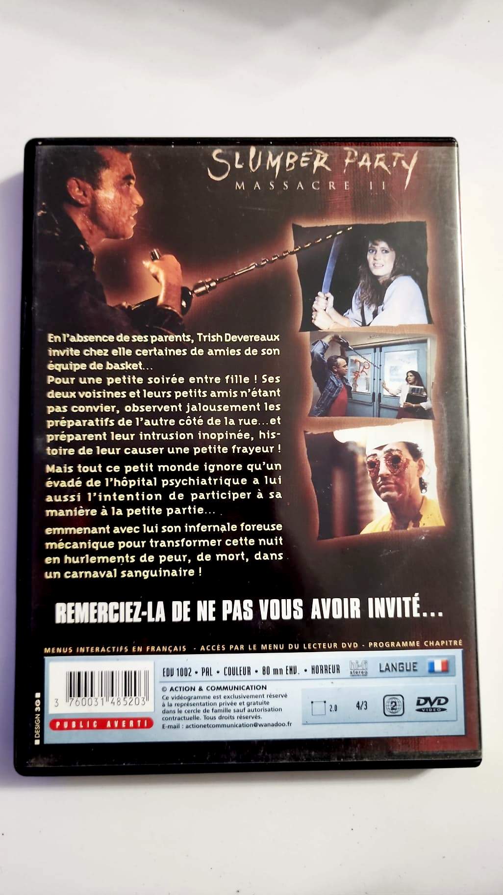 Slumber Party Massacre II - DVD