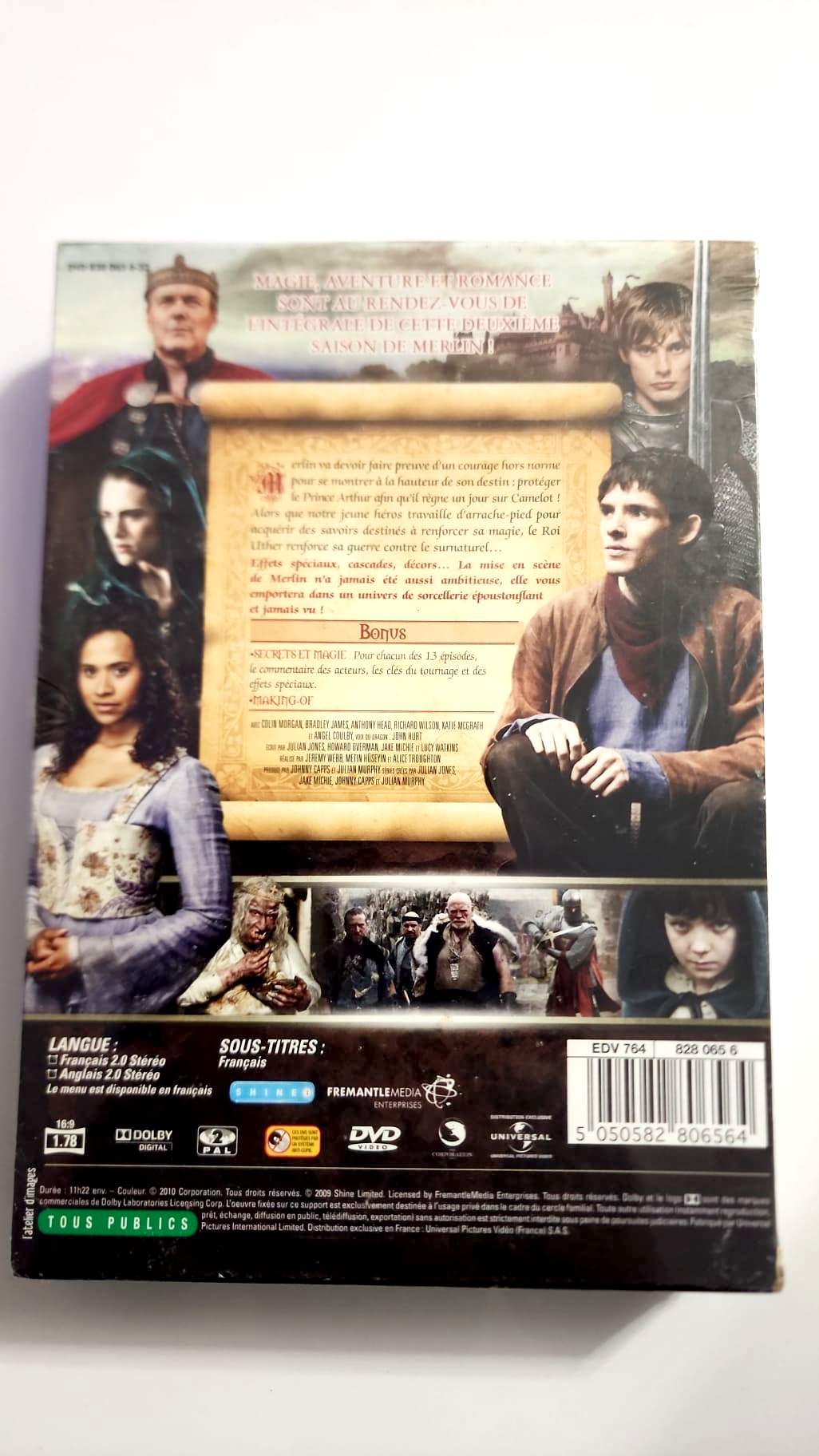 Les Aventures de Merlin - L'Intégrale de la Saison 2 - Coffret 4 DVD