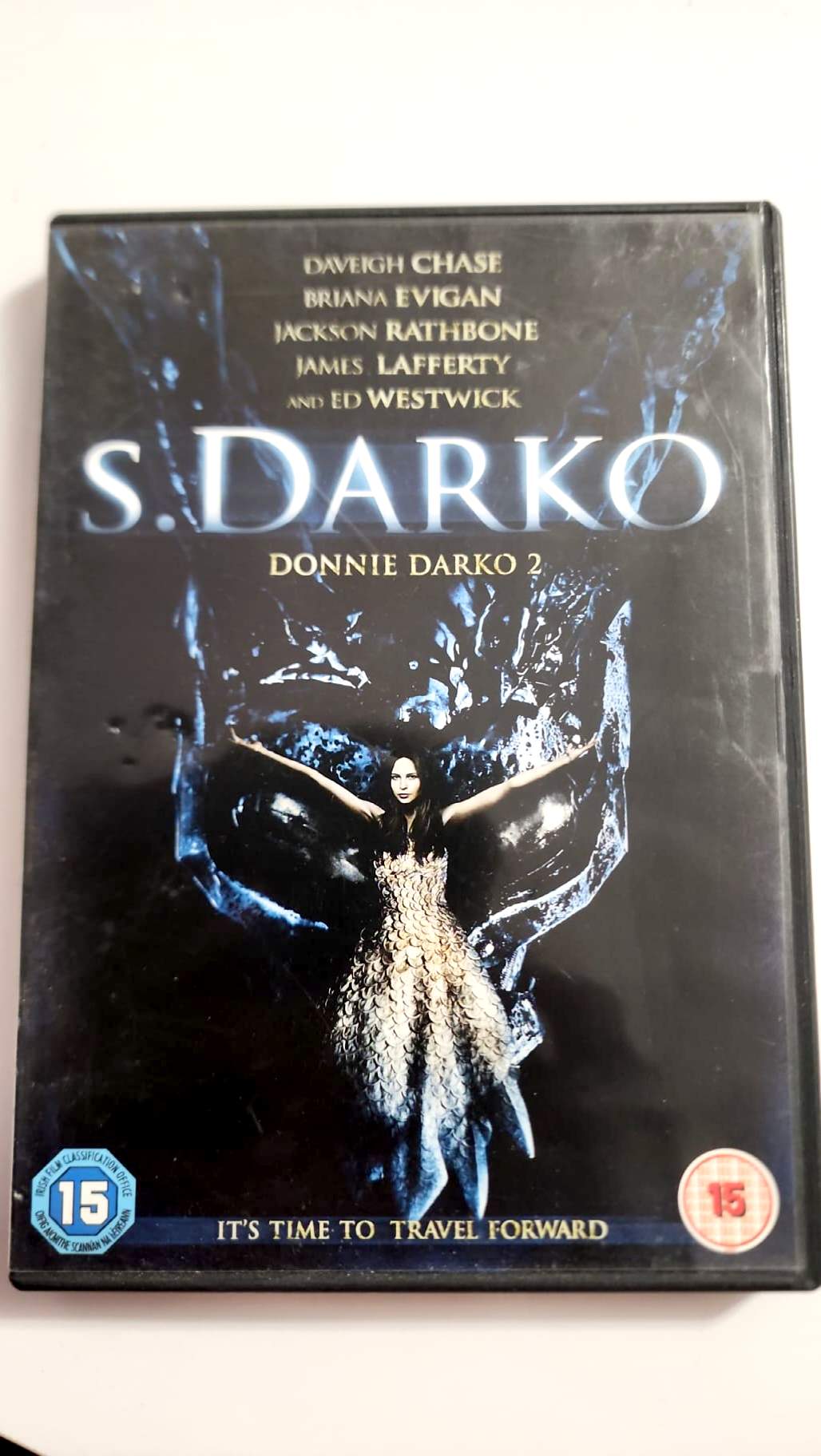 Jaquette avant du DVD britannique S. Darko Donnie Darko 2