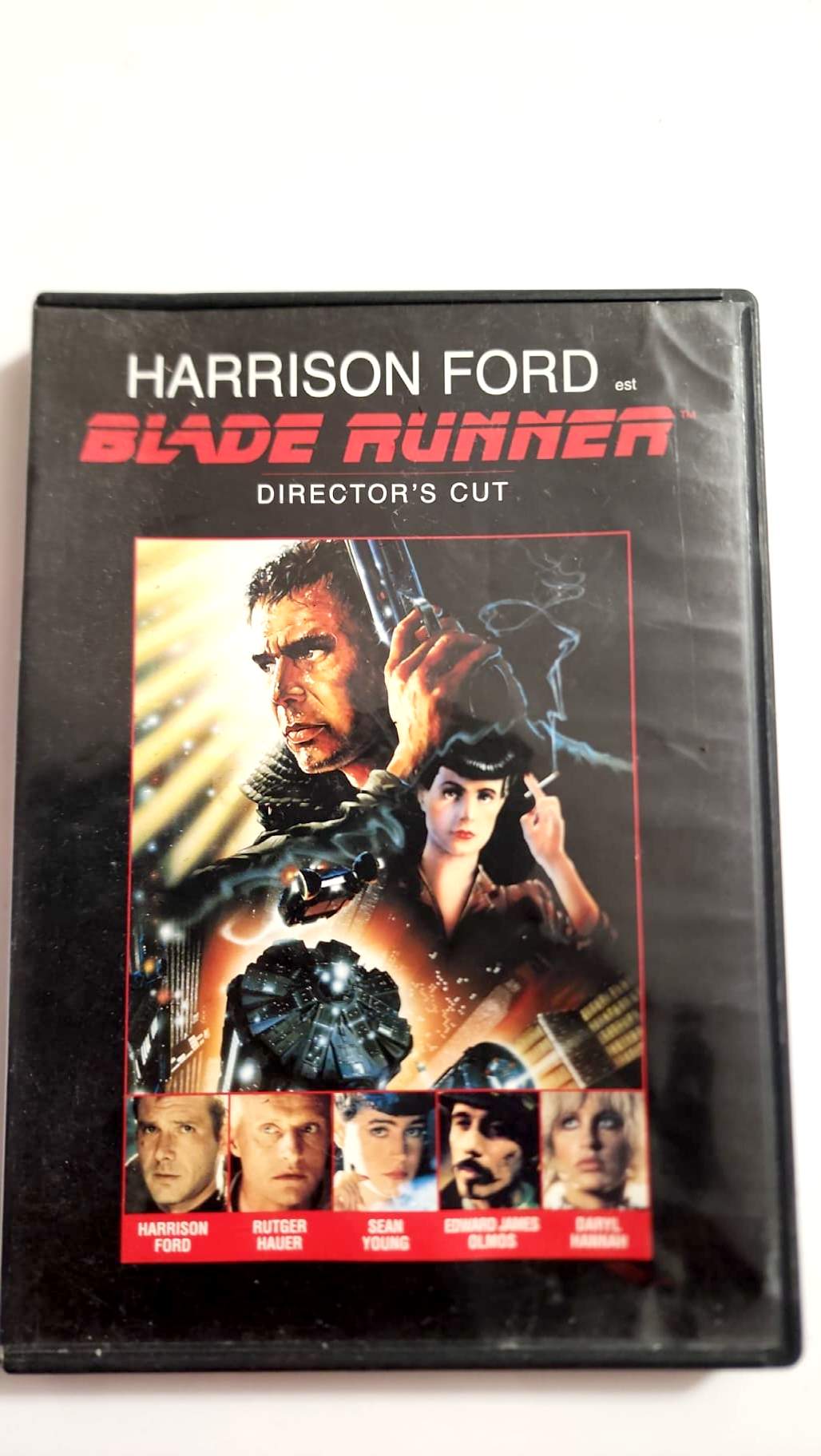 Jaquette avant du DVD Blade Runner Director's Cut avec Harrison Ford