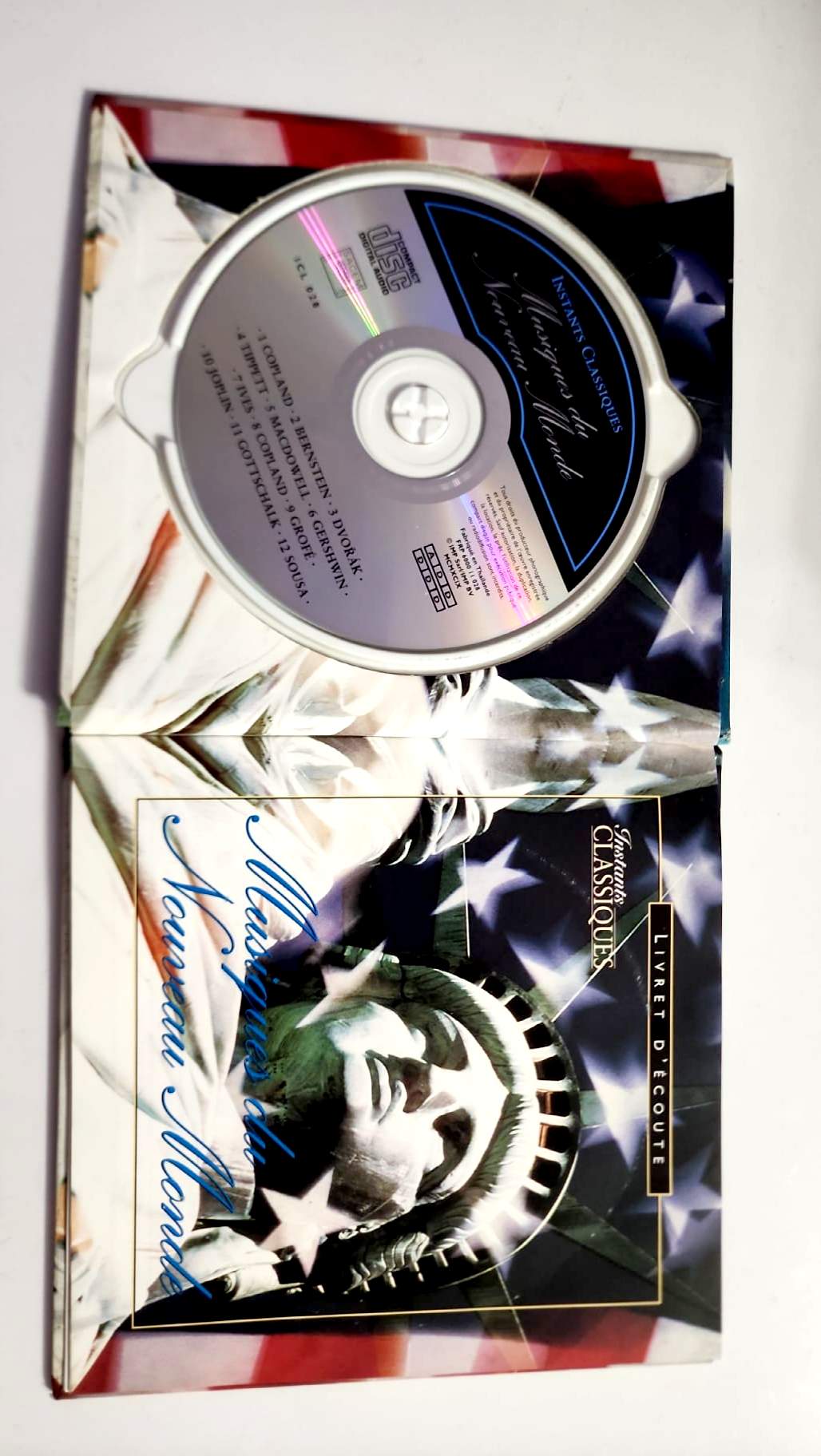 Musiques du Nouveau Monde – CD audio et livret