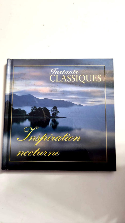 Livre ouvert avec CD audio et livret d’écoute Inspiration nocturne