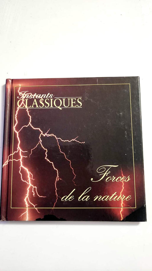 Livre ouvert avec CD audio et livret d’écoute Forces de la nature