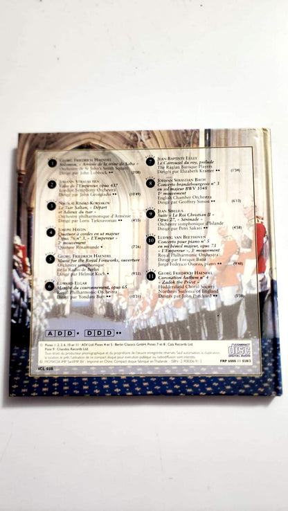 Musiques pour le roi – photo du livre-CD