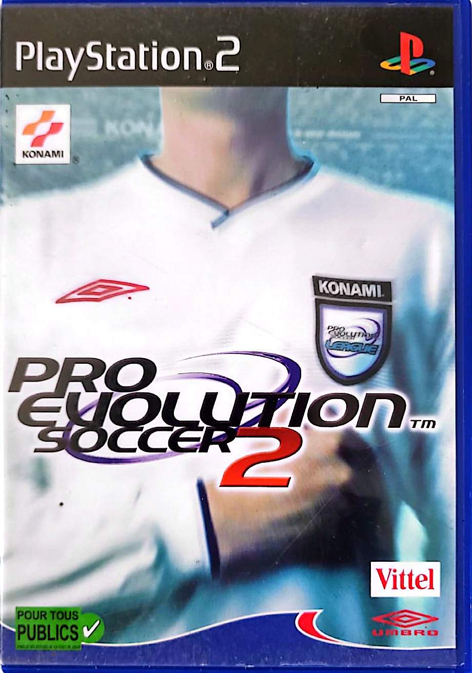Pro Evolution Soccer 2 - Jeu PS2 - Konami - PAL