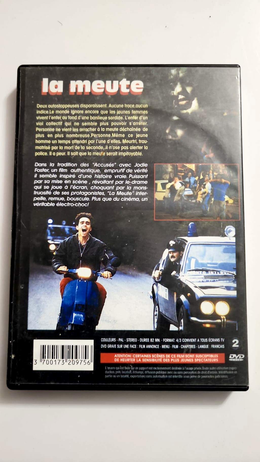 La Meute DVD - Pochette arrière