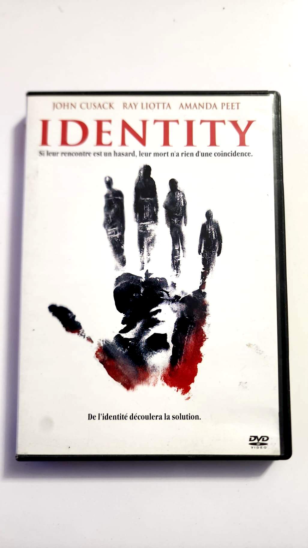 Identity DVD - Pochette avant