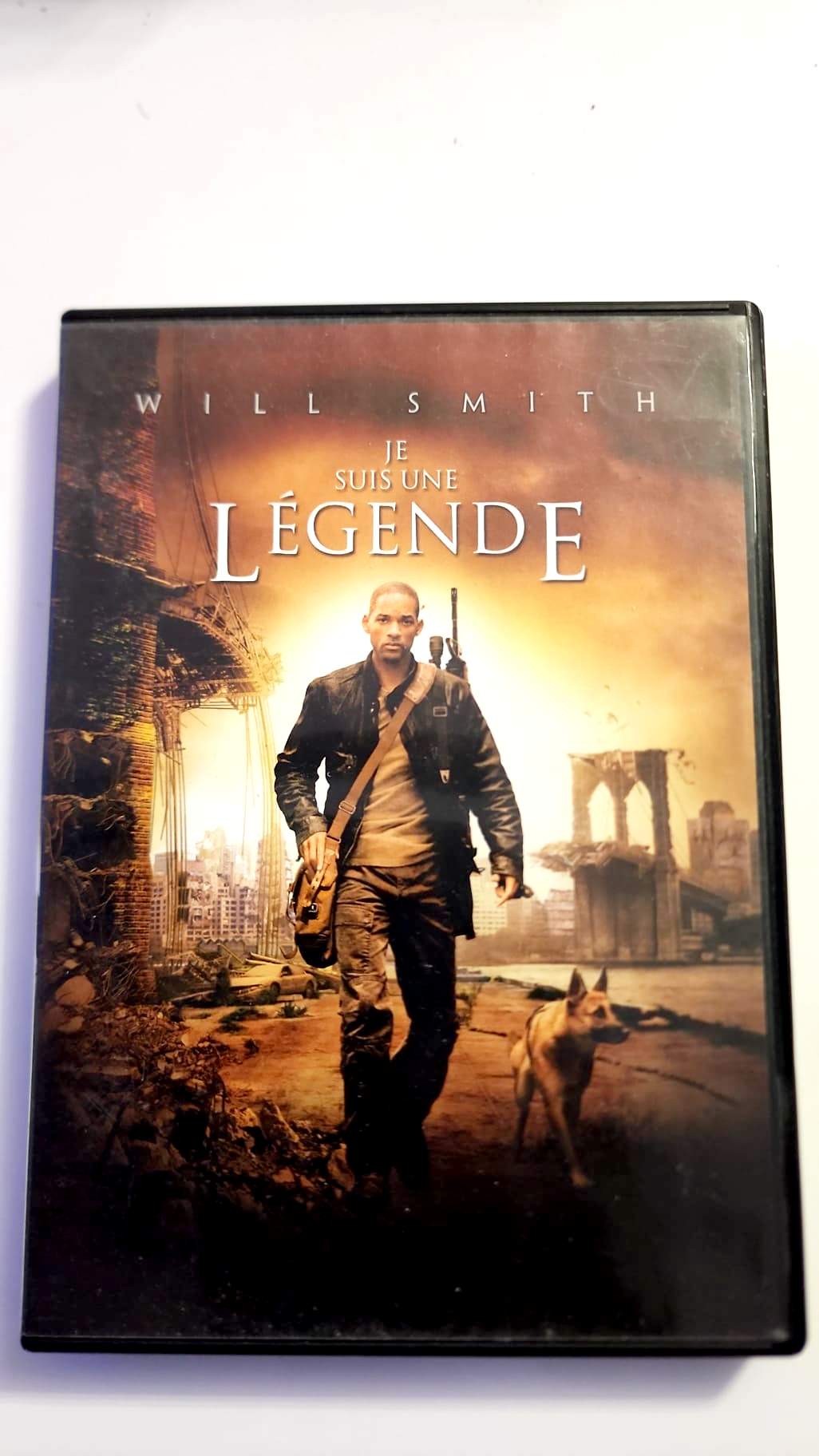 Je Suis une Légende DVD - Pochette avant