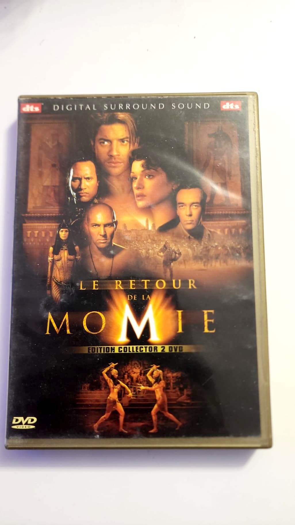 Le Retour de la Momie DVD - Pochette avant