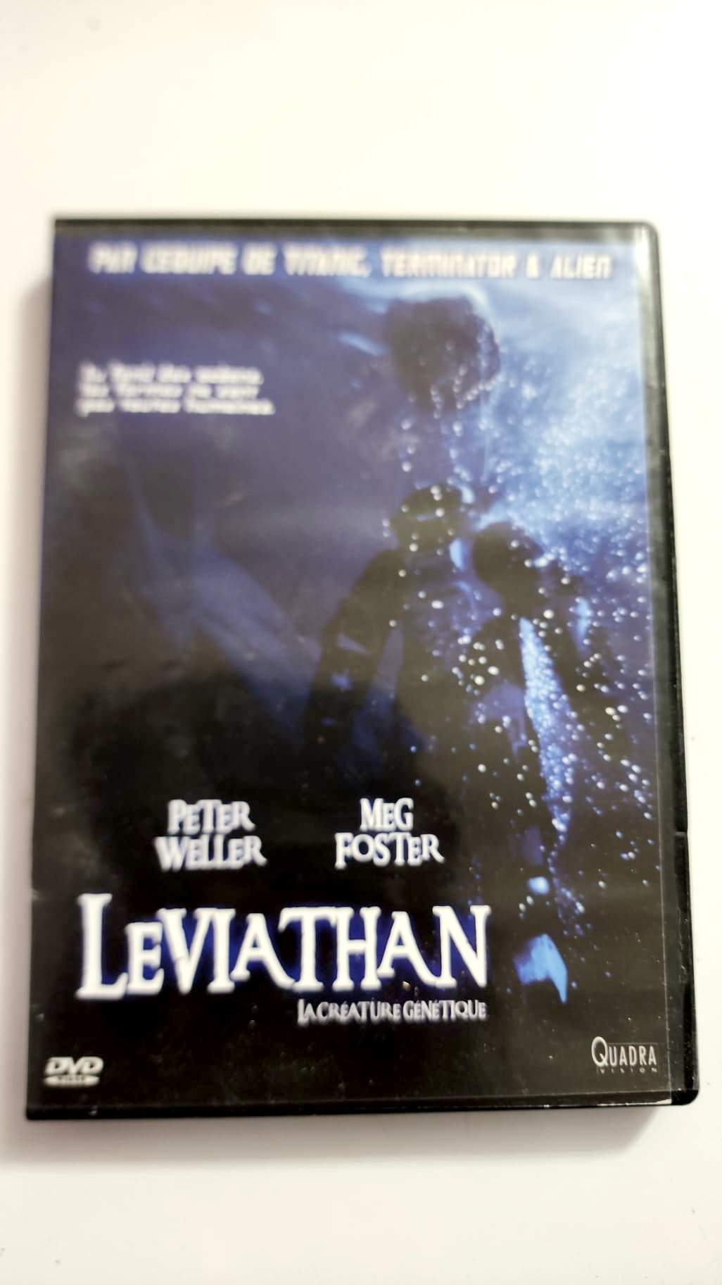 DVD Leviathan La Créature Génétique – Recto
