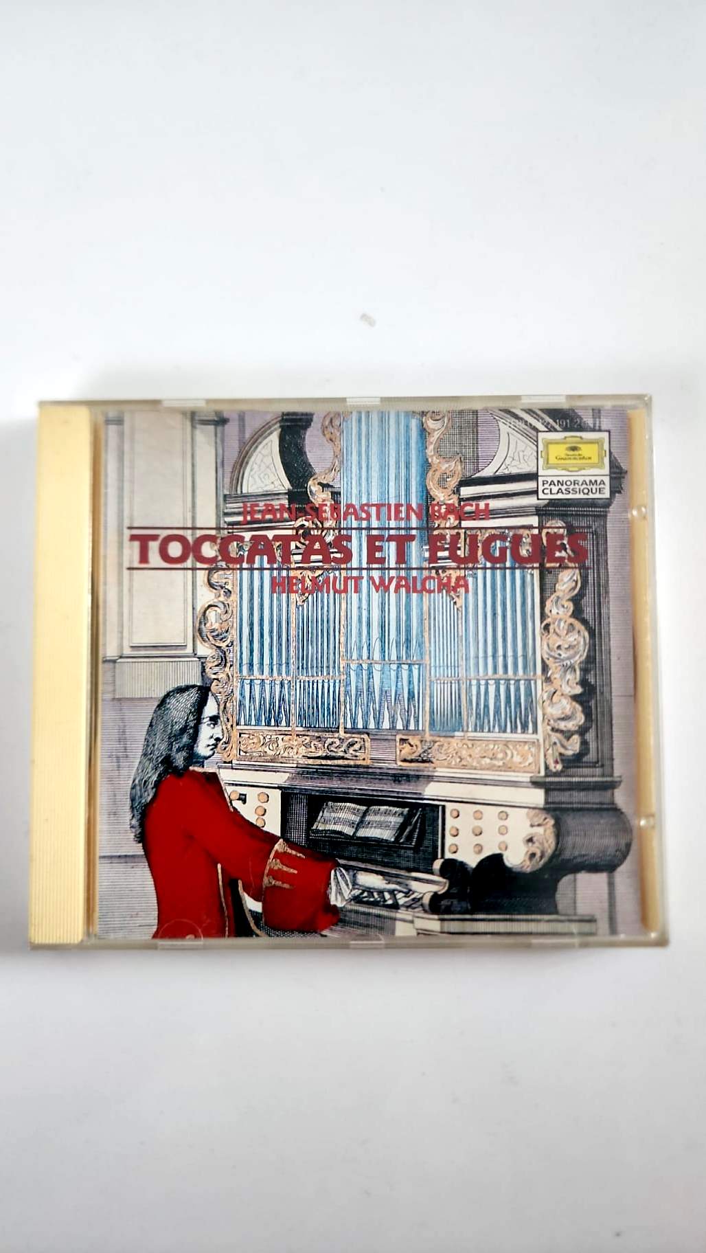 Bach Toccatas et Fugues – Helmut Walcha – jaquette avant Panorama Classique