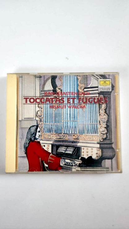 Bach Toccatas et Fugues – Helmut Walcha – jaquette avant Panorama Classique