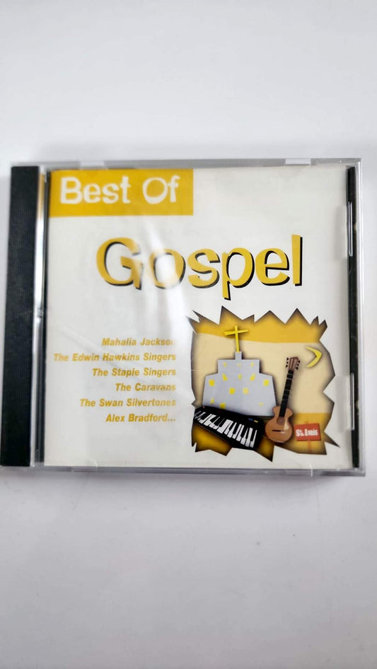 Best Of Gospel – jaquette avant du CD avec Mahalia Jackson et The Staple Singers
