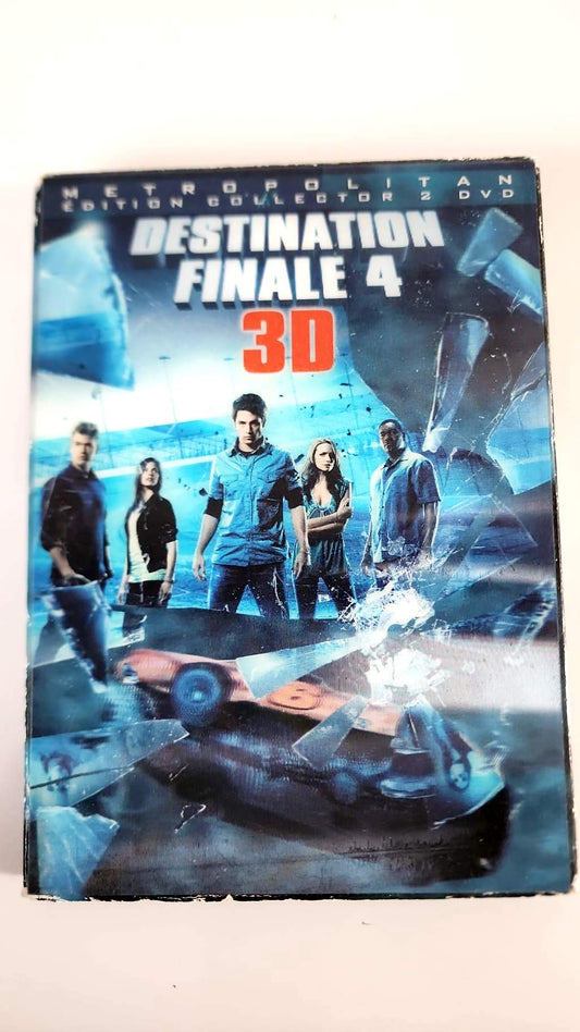 Destination Finale 4 3D DVD - Pochette avant