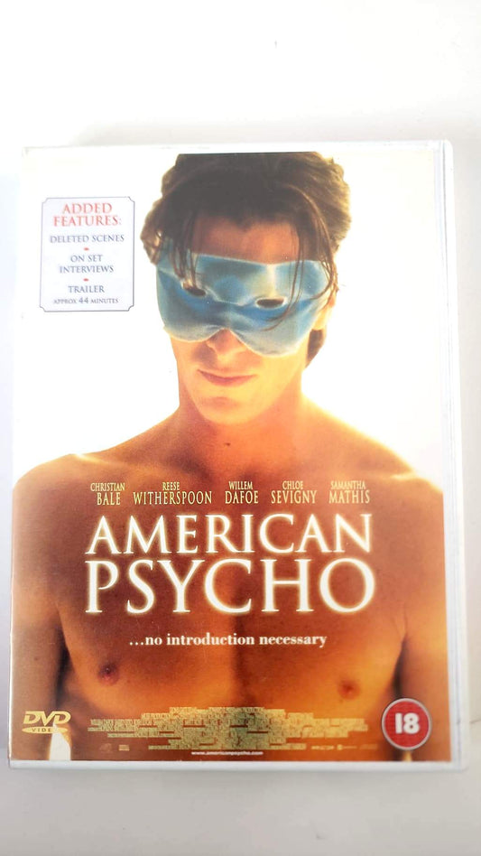 American Psycho DVD - Pochette avant