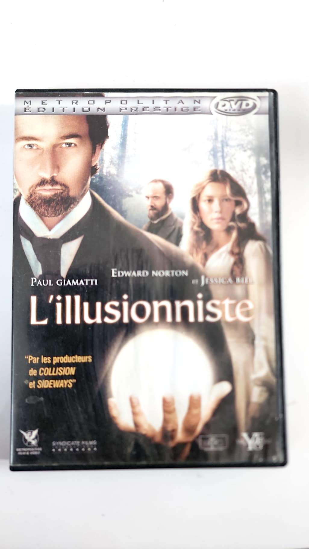 L'Illusionniste DVD - Pochette avant