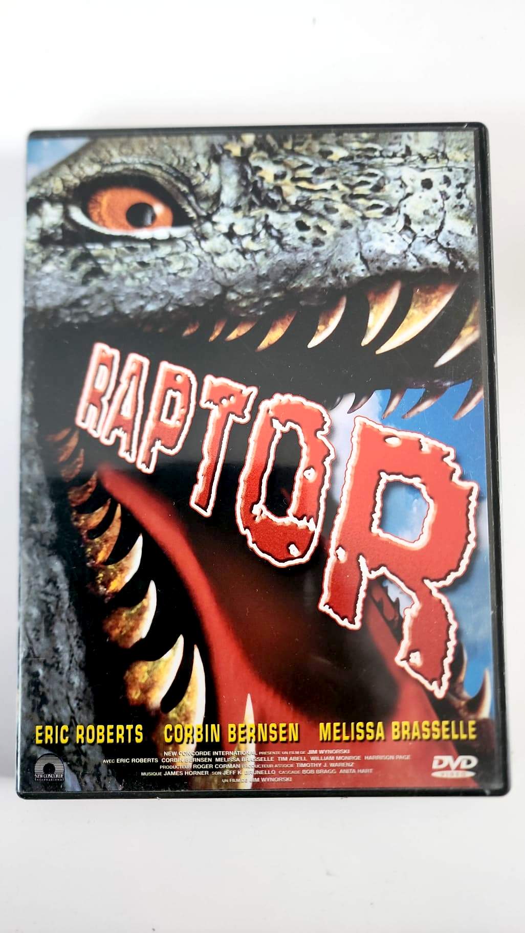 Raptor DVD - Pochette avant