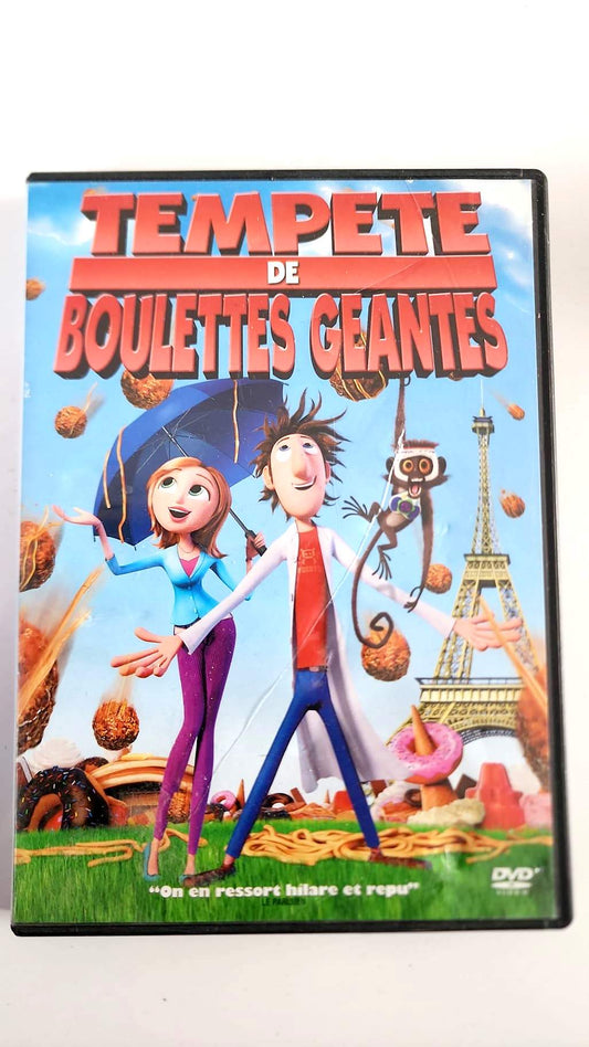 Tempête de Boulettes Géantes DVD - Pochette avant