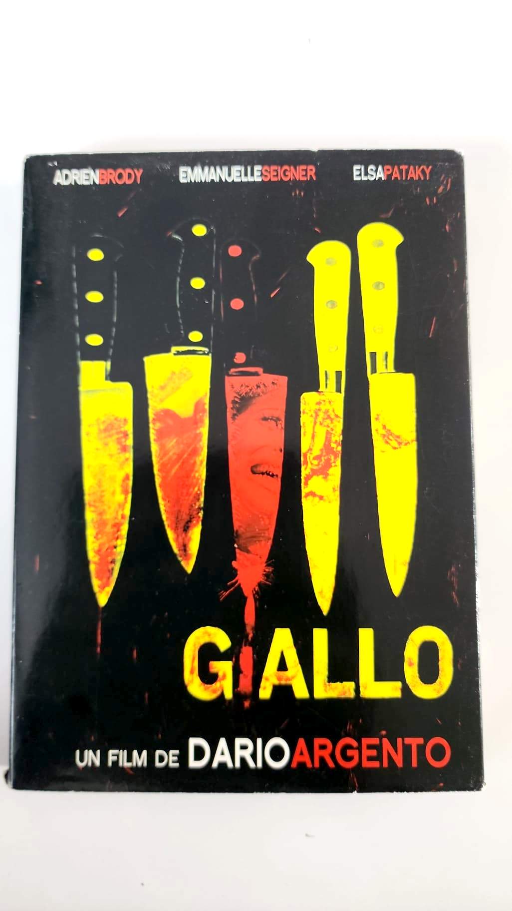 DVD Giallo Dario Argento – Recto