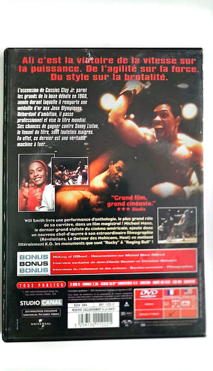 Ali - Pochette DVD recto – Will Smith