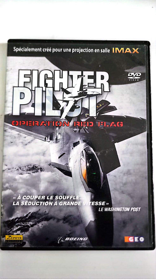 Fighter Pilot Operation Red Flag - Pochette DVD recto IMAX