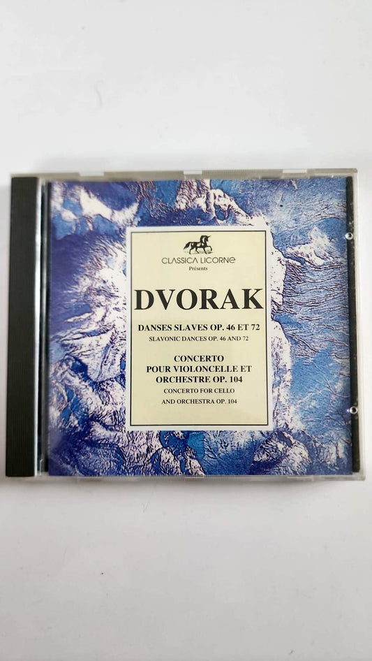 Dvořák – Danses Slaves Op. 46 & 72 – Concerto Violoncelle Op.104 – CD Classique