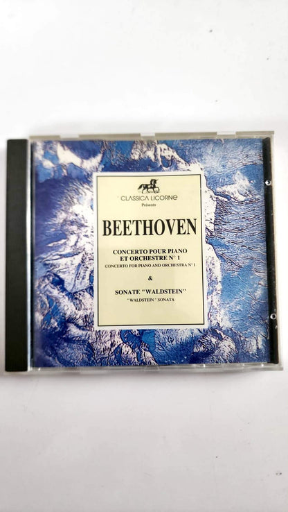 Beethoven – Concerto pour piano n° 1 et Sonate Waldstein – CD Classica Licorne