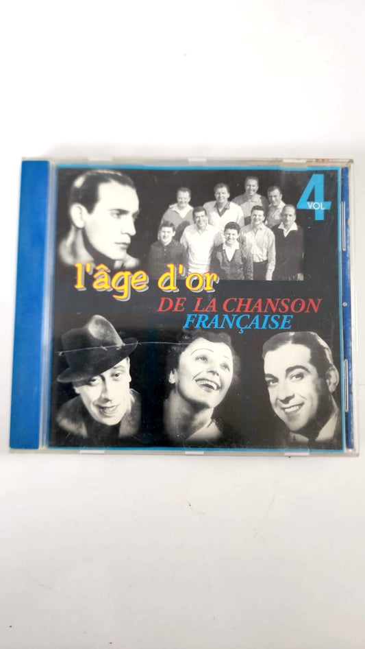 L’âge d’or de la chanson française – Vol. 4 – Compilation CD