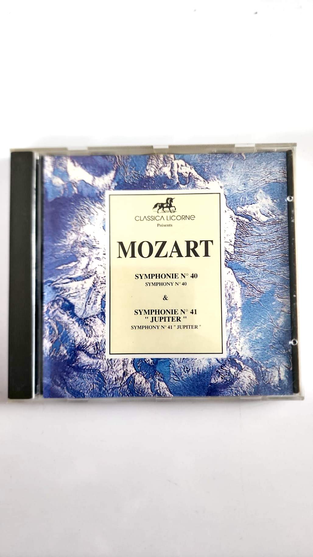 Mozart – Symphonies n° 40 et 41 Jupiter – CD Classica Licorne