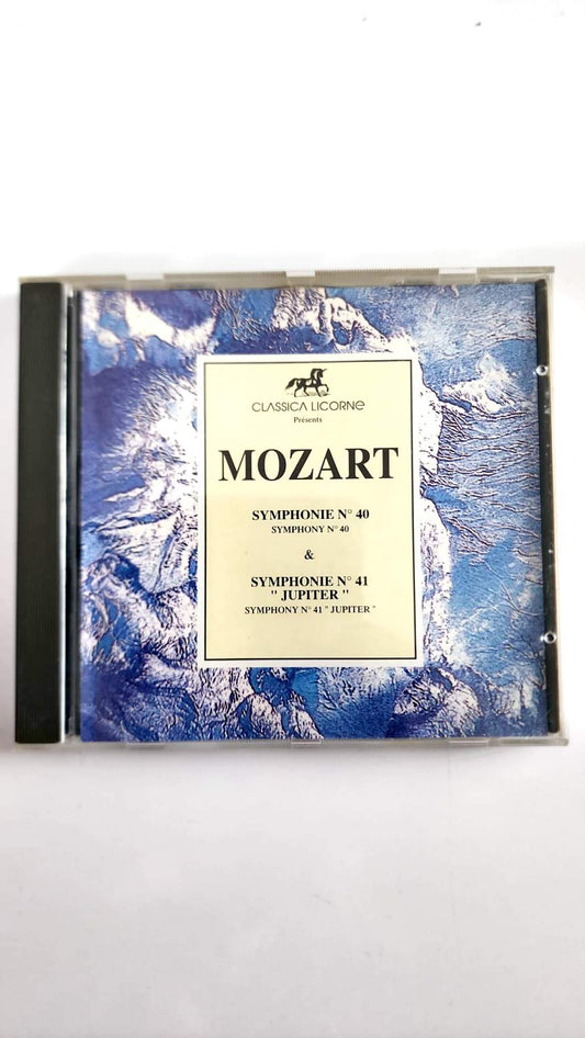 Mozart – Symphonies n° 40 et 41 Jupiter – CD Classica Licorne