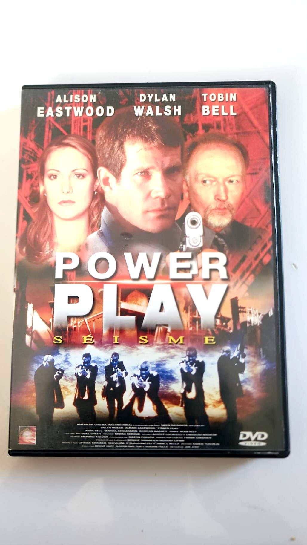 Jaquette avant Power Play Séisme DVD