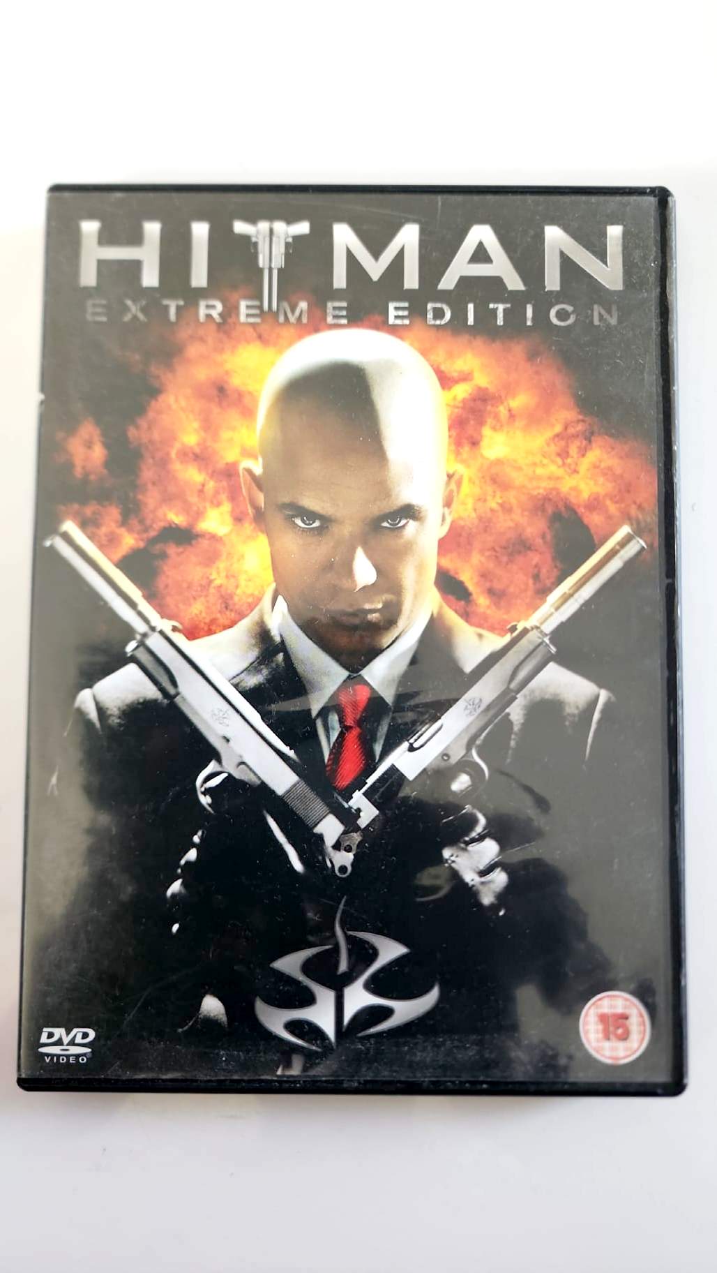 Jaquette avant Hitman Extreme Edition DVD britannique
