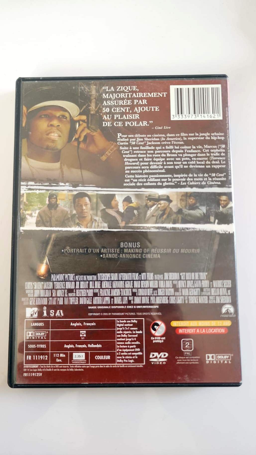 Get Rich or Die Tryin' – Paramount Collection – Pre-owned DVD in good condition