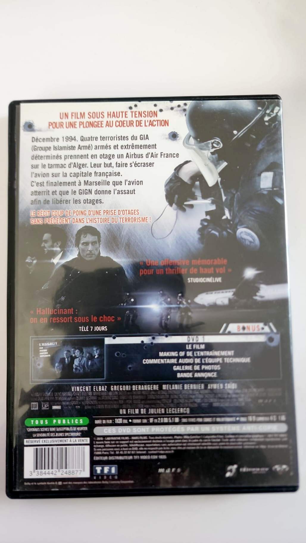 L'Assaut – Julien Leclercq – DVD TF1 Vidéo segunda mano buen estado