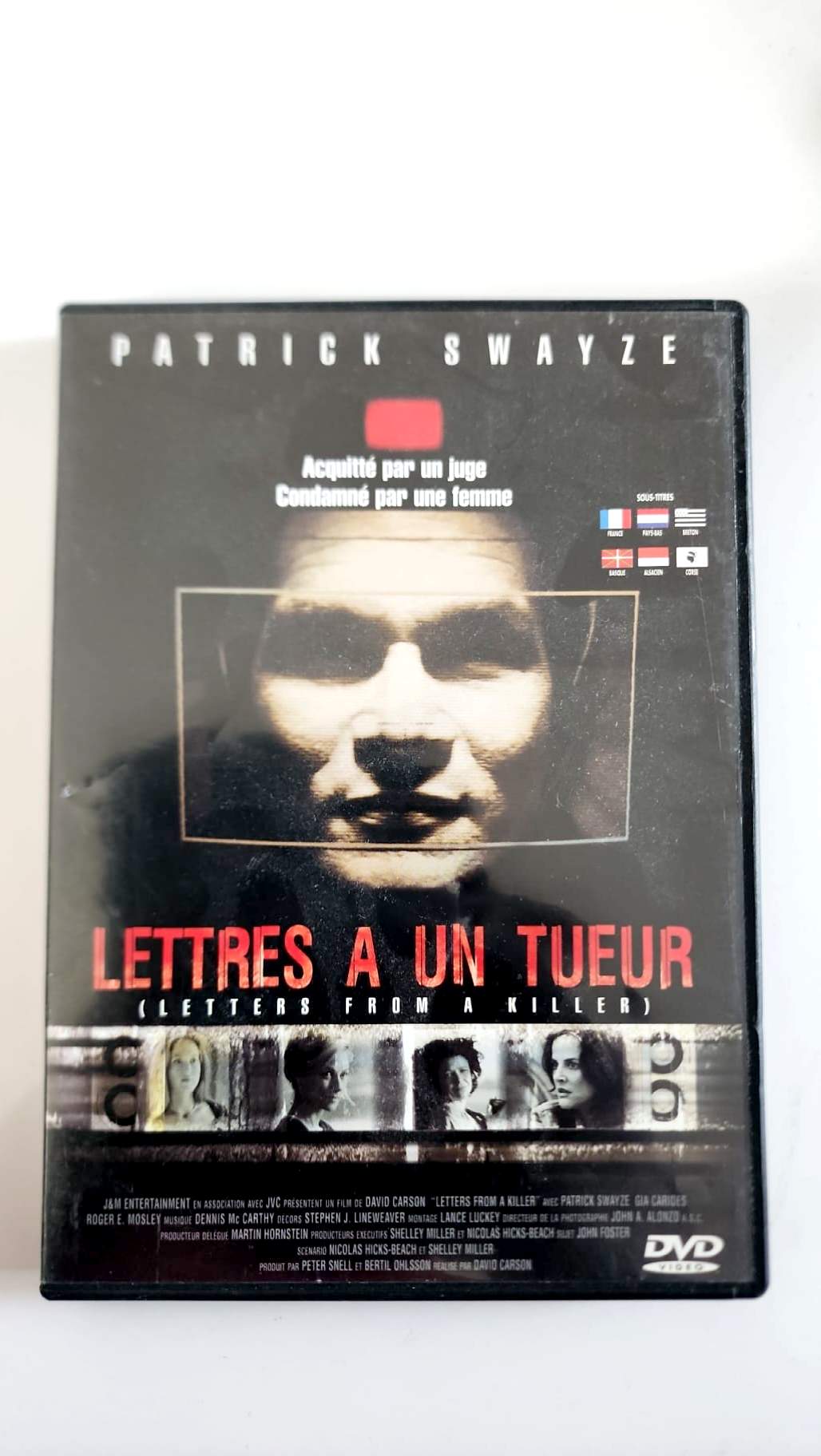 Letters from a Killer – Patrick Swayze – DVD EAN 3530941023112 used