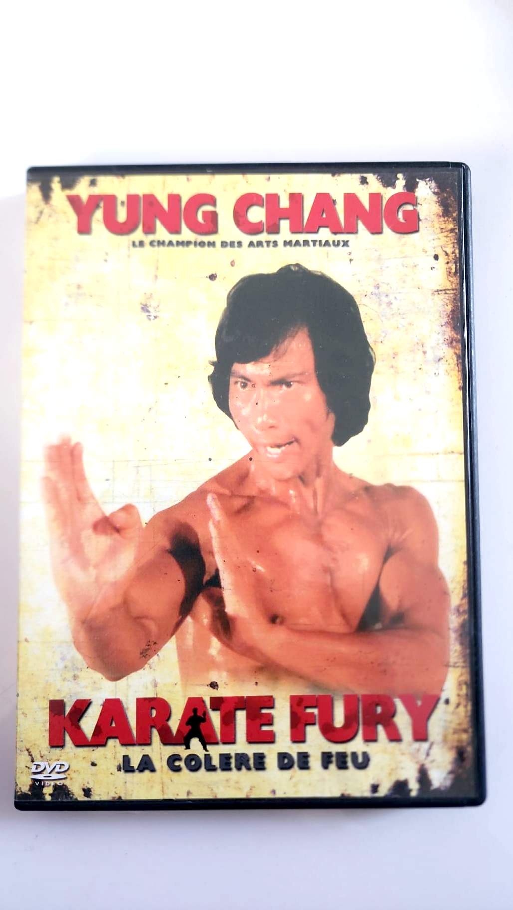 Jaquette avant Karate Fury La Colère de Fu DVD