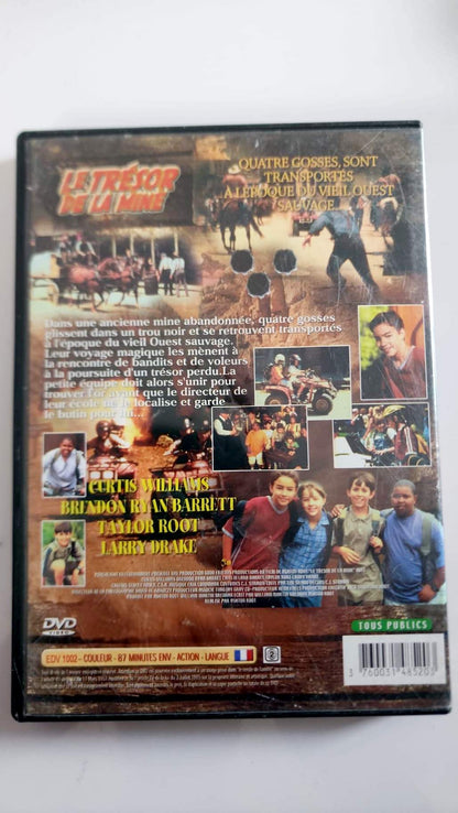 Le Trésor de la mine, jaquette arrière DVD