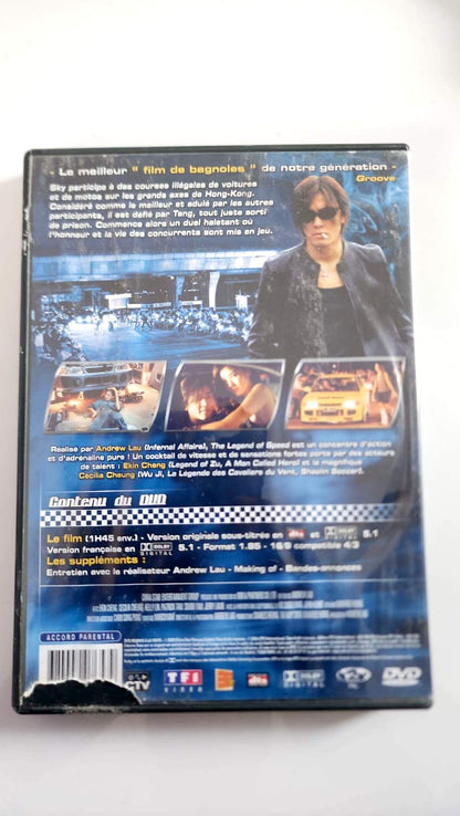 The Legend of Speed DVD TF1 Vidéo, jaquette arrière