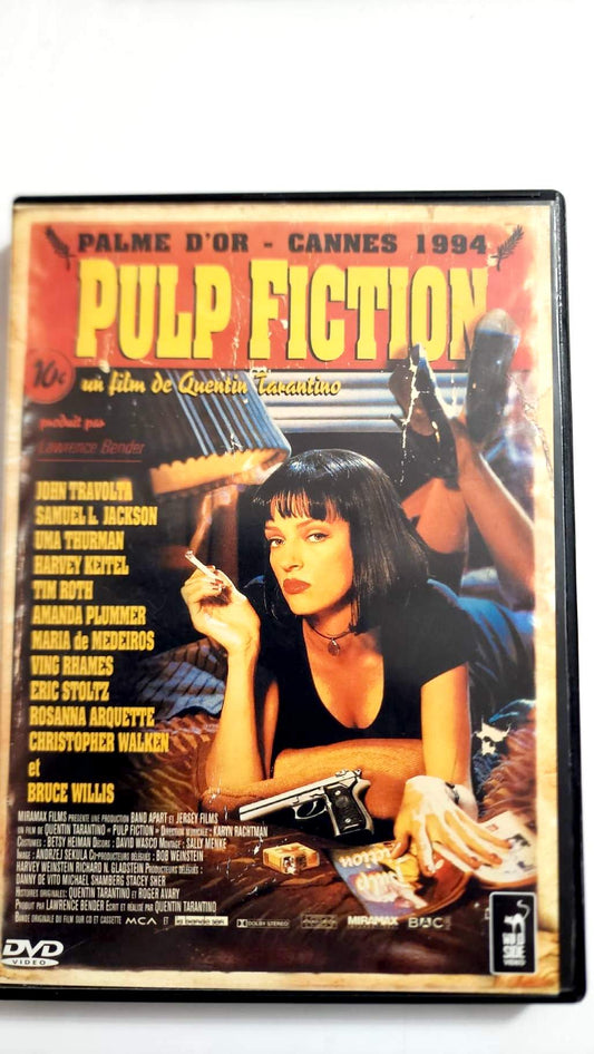 Pulp Fiction DVD Wild Side Video, jaquette avant