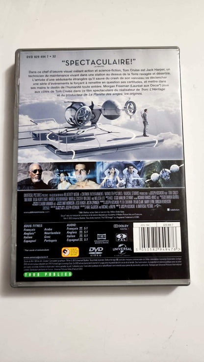 Jaquette arrière du DVD Oblivion, détails audio, sous-titres et référence EDV 764