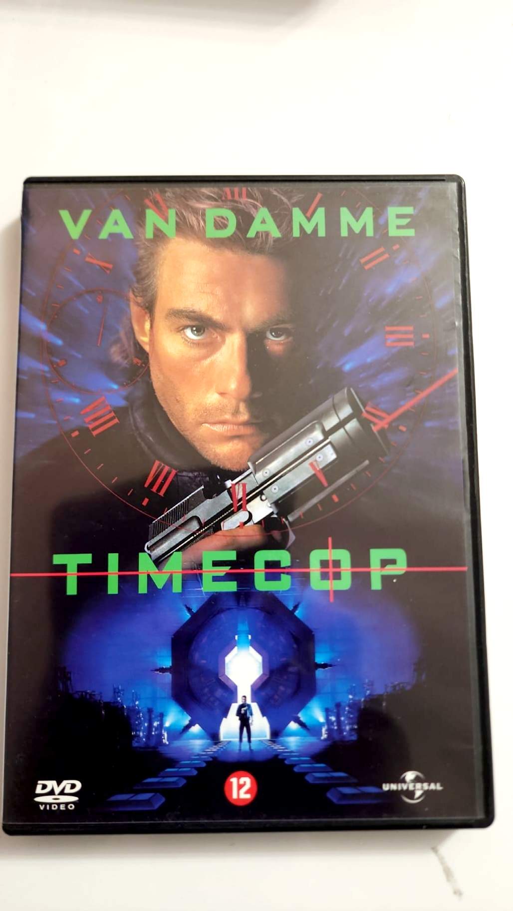 Jaquette avant du DVD Timecop, édition Universal Pictures